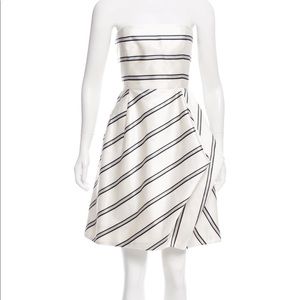 Halston heritage strapless dress size 6